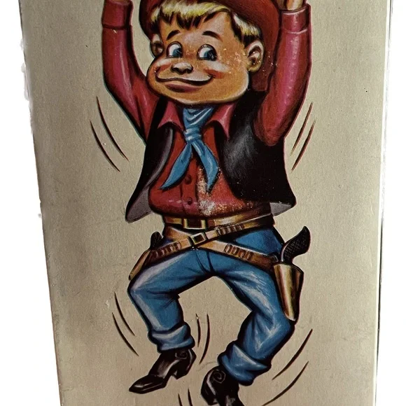 1966 whirling cowboy toy from Louis Marx TOYS. In original box. Rare. - Picture 3 of 4